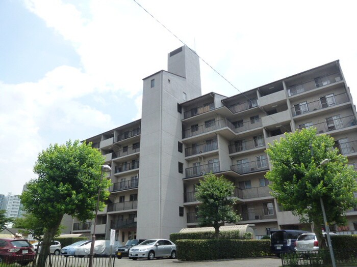 栄南団地　10号棟（302）の物件外観写真