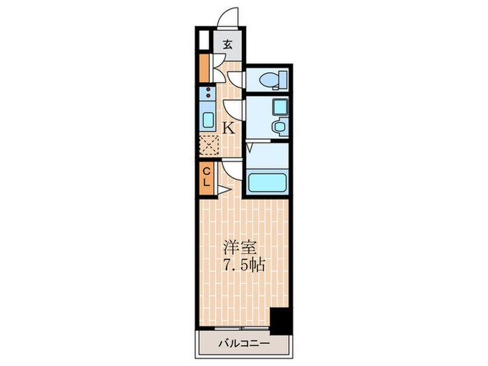 SPコート神戸の物件間取画像