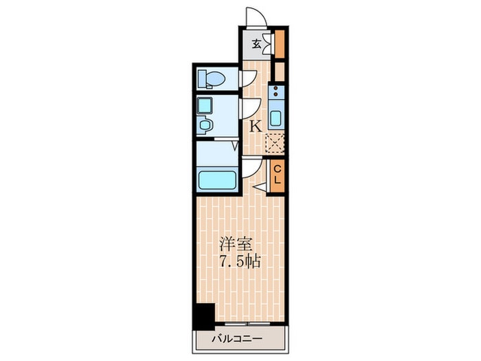 SPコート神戸の物件間取画像