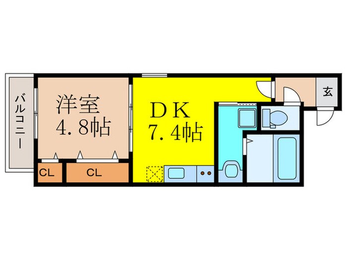 フジパレス阪急茨木北Ⅲ番館の物件間取画像