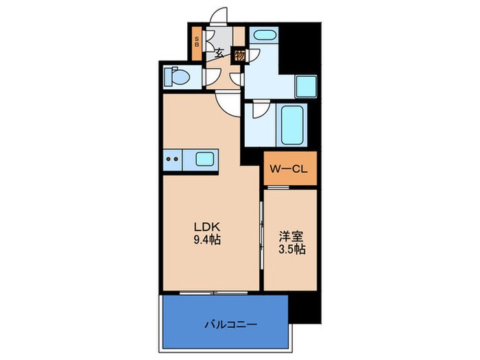 仮)シーズンフラッツ福島の物件間取画像