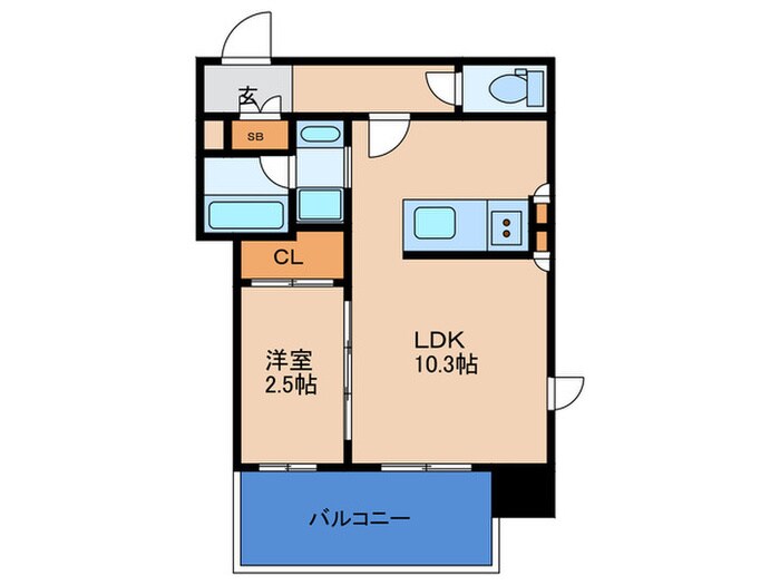 仮)シーズンフラッツ福島の物件間取画像