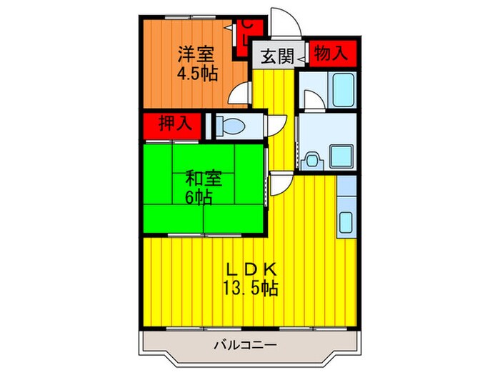 ドリ－ム菊水の物件間取画像