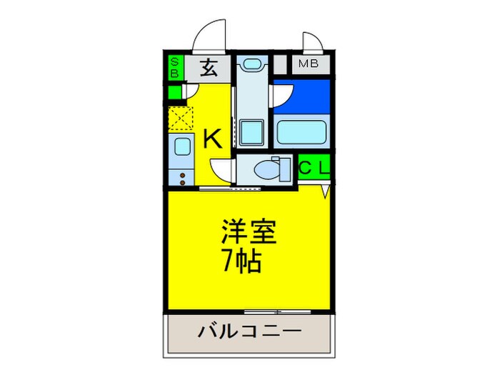 物件間取画像