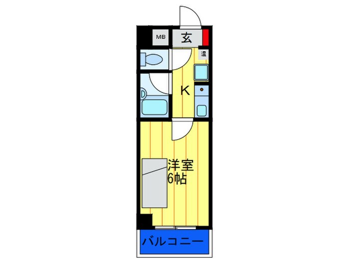 ラ・フェリオ新深江の物件間取画像