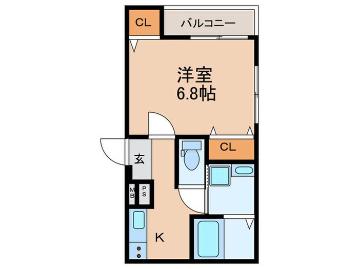 フジパレス井高野駅東の物件間取画像