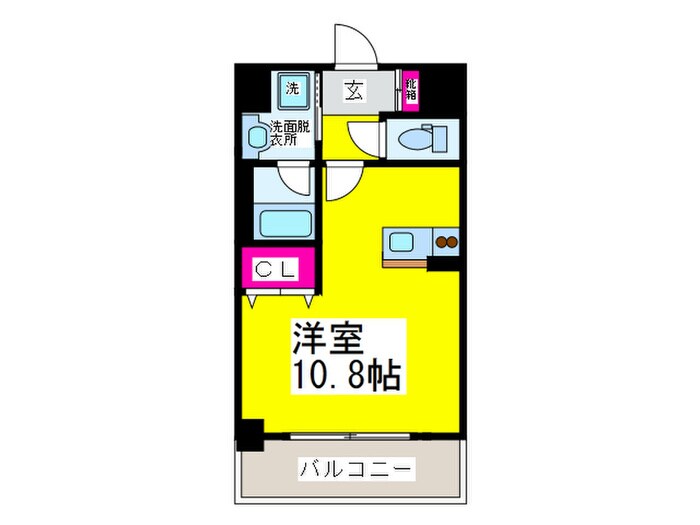 サザンクレスト堺東の物件間取画像