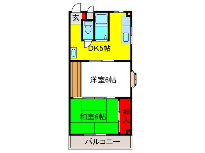 加藤マンションの物件間取画像