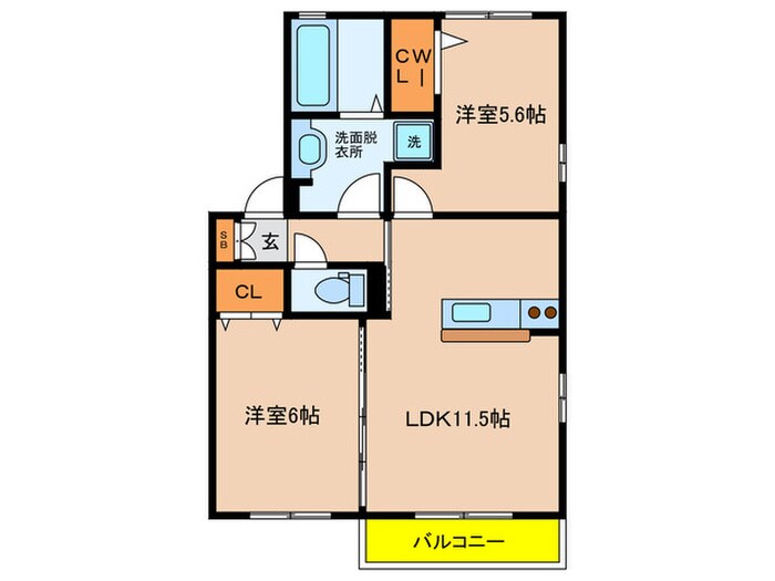 ソレア－ドカ－サの物件間取画像