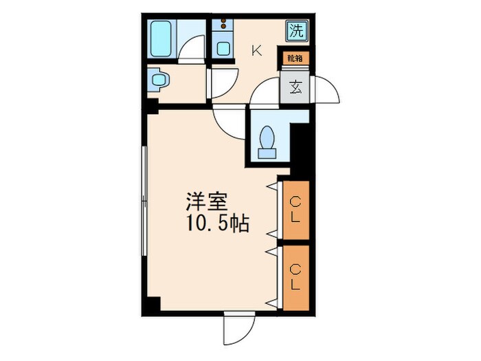 烏丸アネックスの物件間取画像