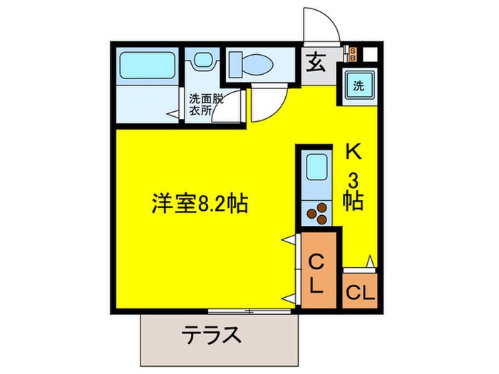 ソラ－レの物件間取画像