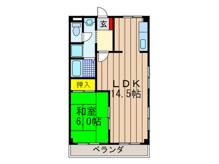 メゾンＮＫの物件間取画像