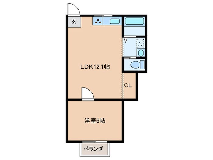 日栄マンションの物件間取画像