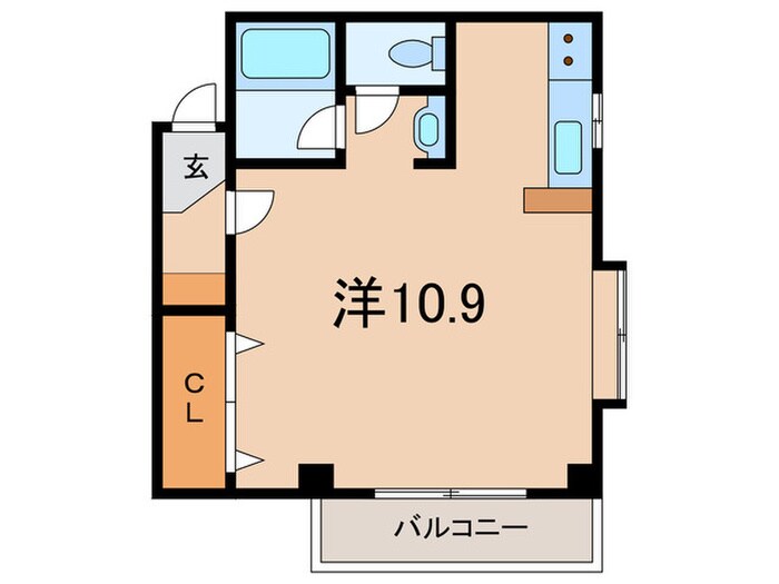 ラ・クルー西ノ宮の物件間取画像