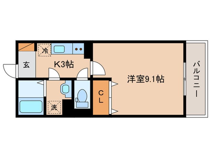 Bellavista南草津の物件間取画像