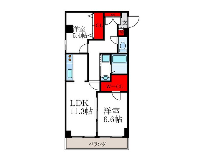 紙谷第２マンションの物件間取画像