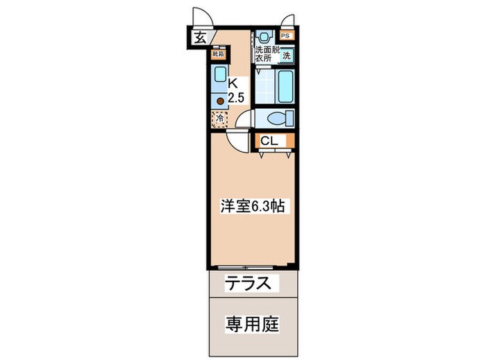 ルポゼ我孫子の物件間取画像