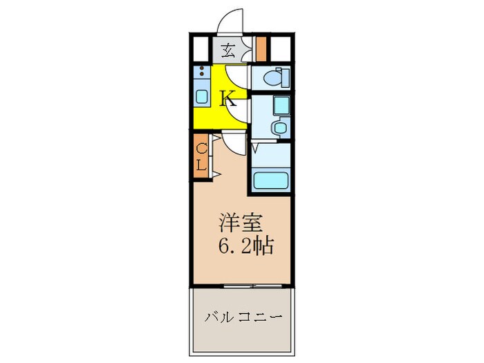 S-RESIDENCE新大阪WESTの物件間取画像