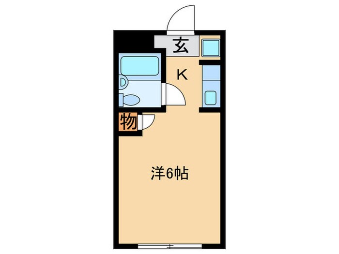 リバティ板宿の物件間取画像