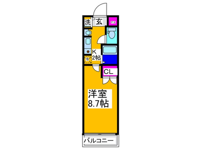 トライトンコ－トの物件間取画像