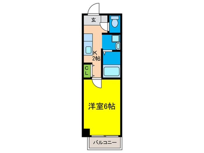 Ｕ－ｒｏ難波南の物件間取画像