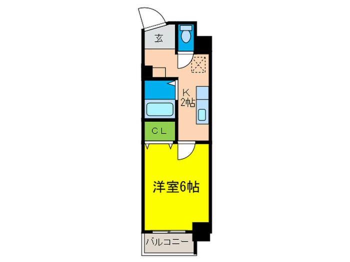 Ｕ－ｒｏ難波南の物件間取画像