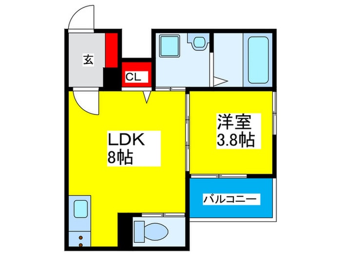 GRANRE千林の物件間取画像