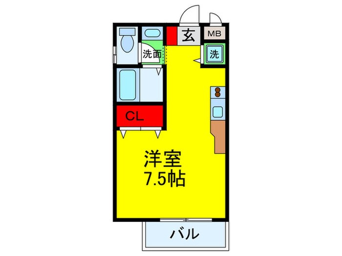 ラヴィスタ友呂岐の物件間取画像