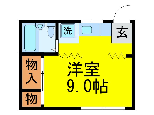 サンハイツの物件間取画像