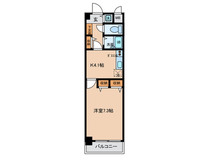 ブレスト塚本の物件間取画像