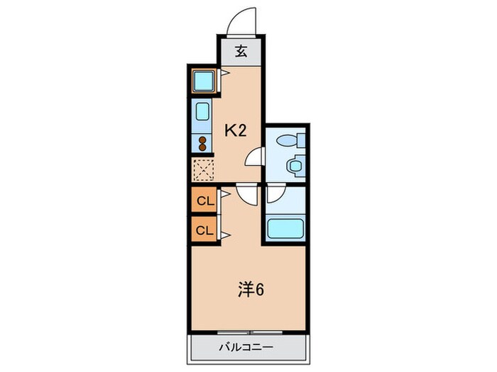 セイワパレス長堀南の物件間取画像