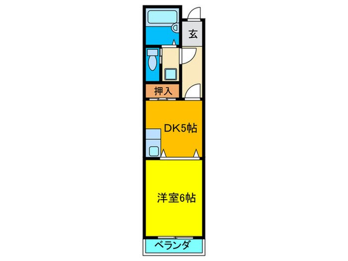 ドウェル倉本Ⅱの物件間取画像