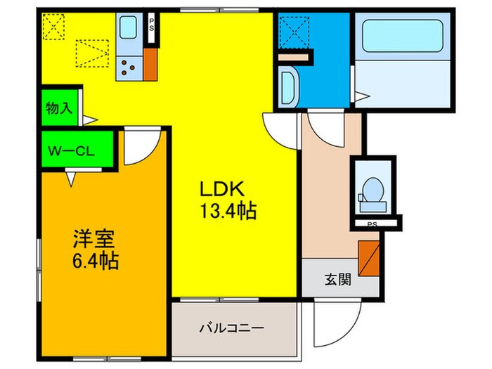 Ｌｕｃｅ′ｓの物件間取画像