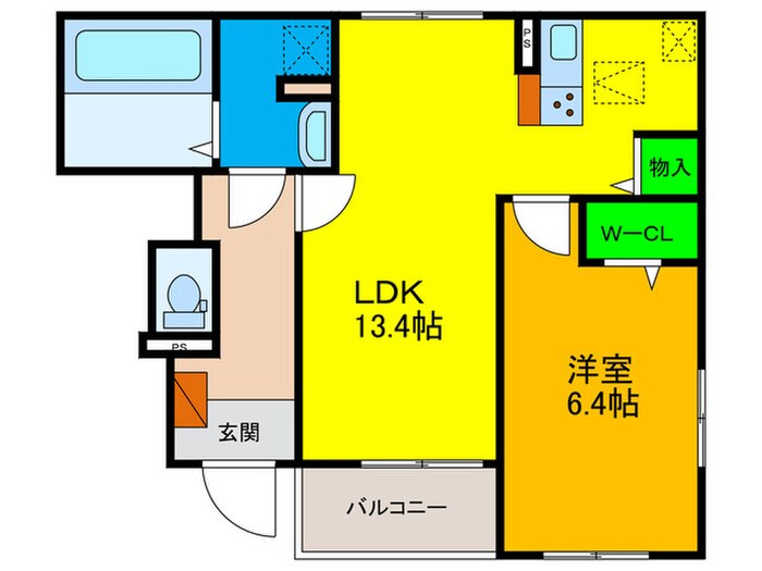 Ｌｕｃｅ′ｓの物件間取画像