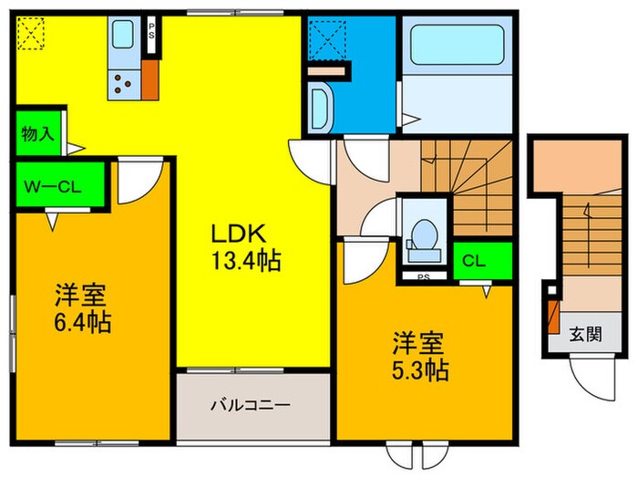 Ｌｕｃｅ′ｓの物件間取画像