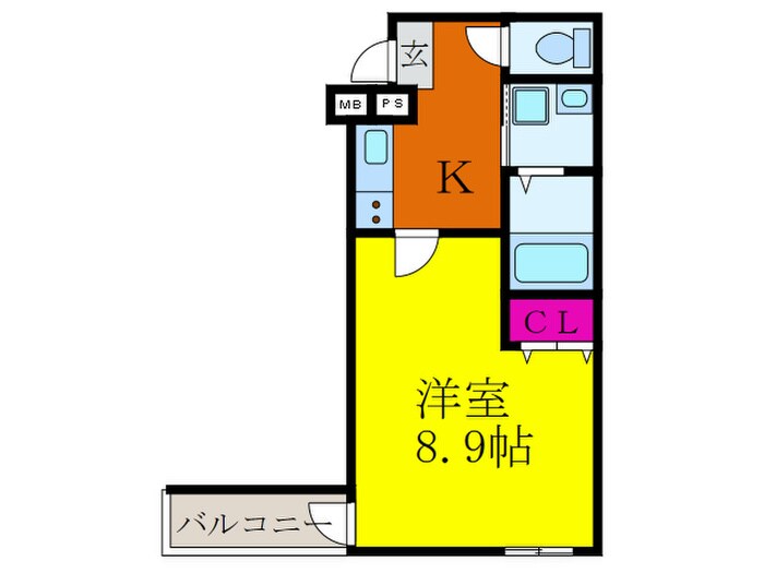 フジパレス千里丘駅西の物件間取画像