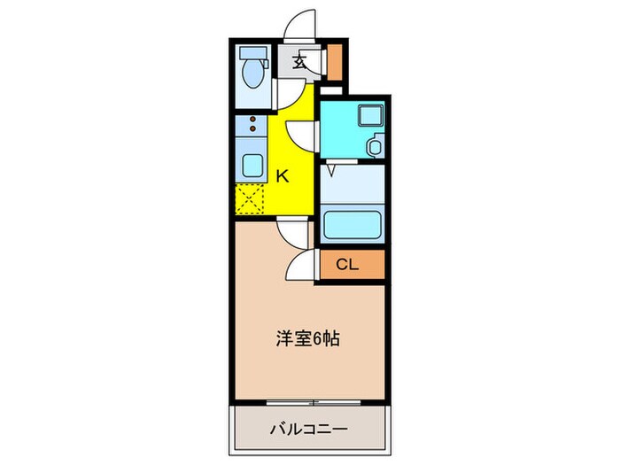 エスリ－ド大阪城（907）の物件間取画像