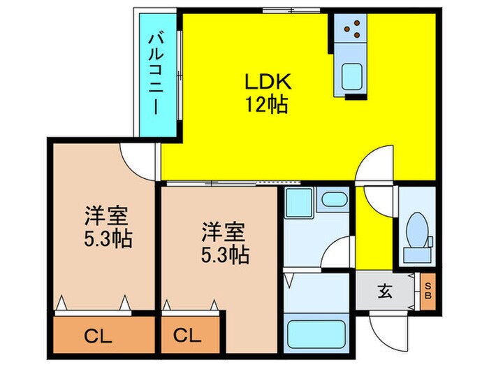 仮）城東区関目５丁目計画の物件間取画像