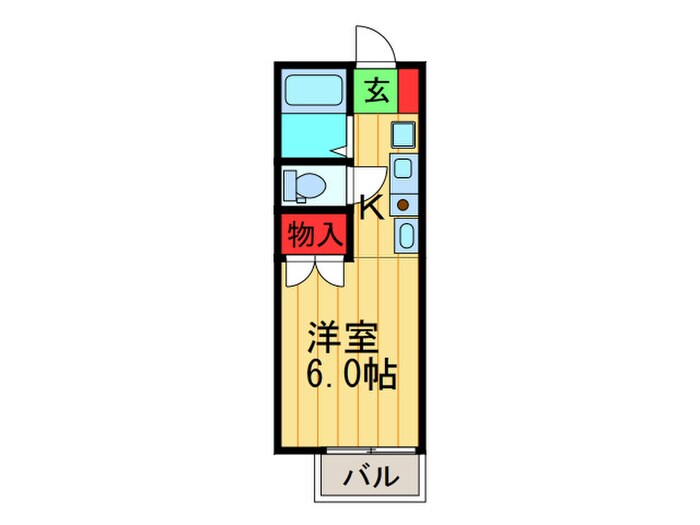 ヴァン　メゾンの物件間取画像