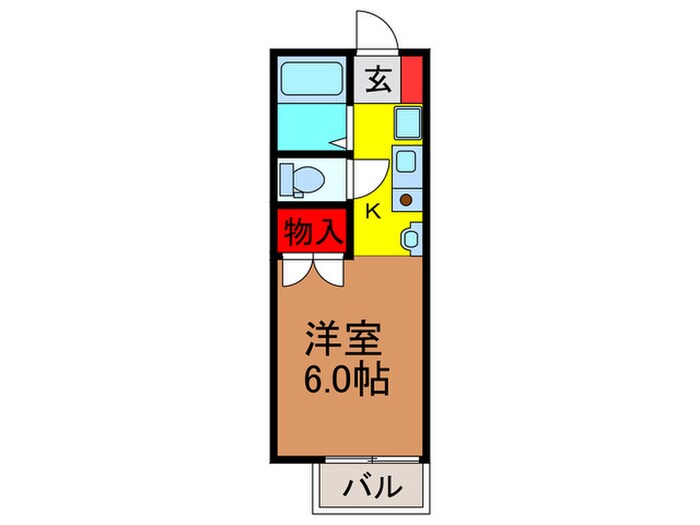 ヴァン　メゾンの物件間取画像