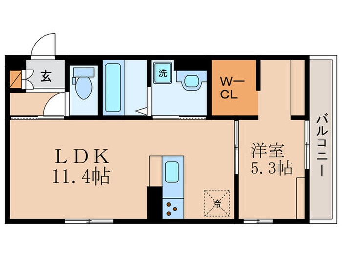 j′fort京都山科Ⅱの物件間取画像