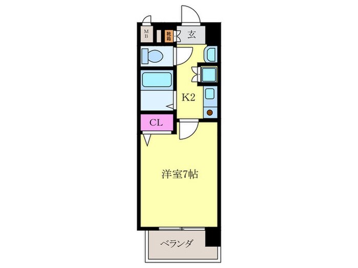 プレサンス京大南（３０８）の物件間取画像