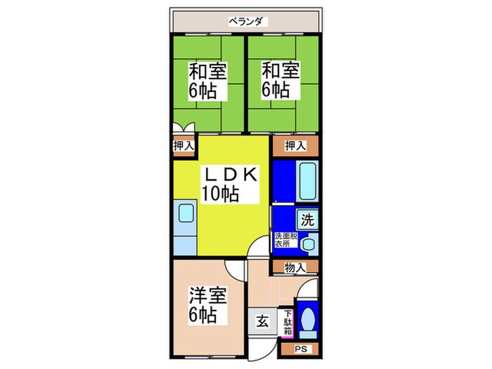 ヴィルフォ－レミチハタの物件間取画像