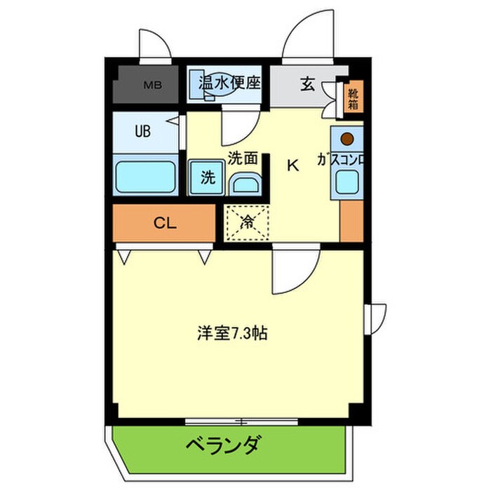 ビアンフェの物件間取画像