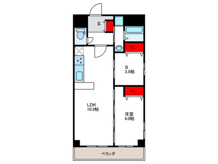 グランジュテ寺畑の物件間取画像