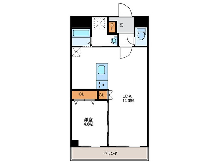 グランジュテ寺畑の物件間取画像