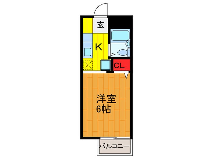 ノ－ブルハイツの物件間取画像