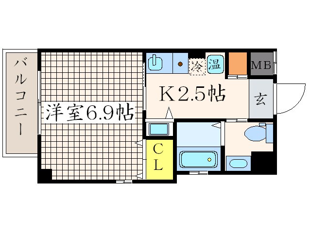 瓦屋文楽の物件間取画像