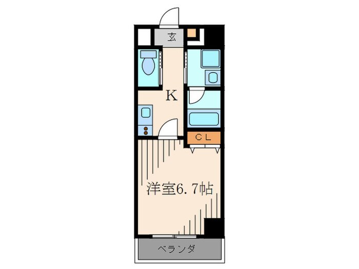 リエス尼崎東の物件間取画像