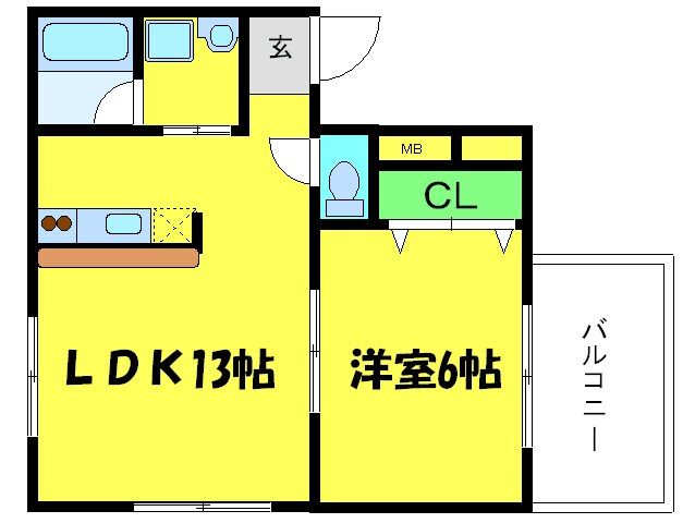 シティコ－ト熊野町の物件間取画像